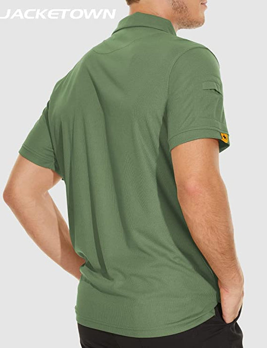JACKETOWN Men's Golf Polo Shirts 3XL 100 Deals