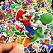 JJLin Super Mario Bros Waterproof Vinyl Stickers 100 Deals
