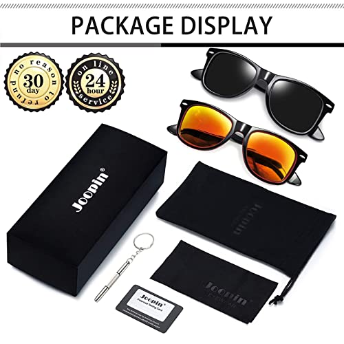 Joopin Polarized Square Sunglasses UV Protection Trendy 100 Deals