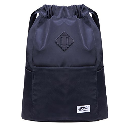 KAUKKO Drawstring Sports Backpack for Men and Women 100 Deals