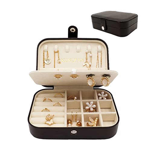 KOKOFAN Small Jewelry Box Organizer for Travel 100 Deals