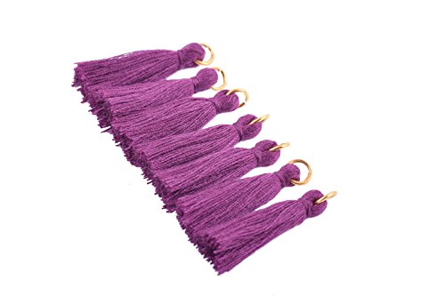 KONMAY Plum Craft Tassels for DIY Projects 100 Deals