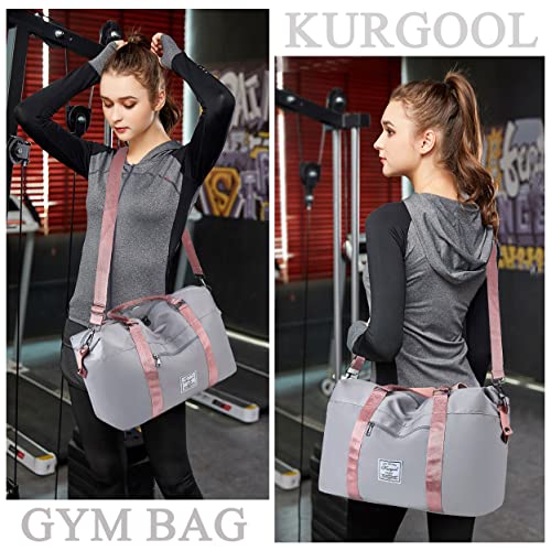 KURGOOL Waterproof Sports Duffel Bag for Women 100 Deals