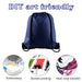 KUUQA Navy Blue Drawstring Backpack for Travel 100 Deals