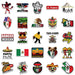 Kanal HardHat Mexican Sticker Pack | 50pcs 100 Deals