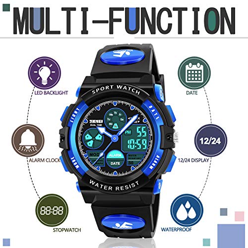 Kids Digital Watch - Perfect Gift for Boys 100 Deals