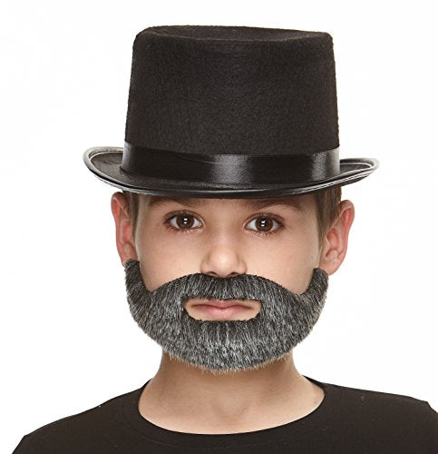 Kids Salt and Pepper Fake Beard Costume 100 Deals