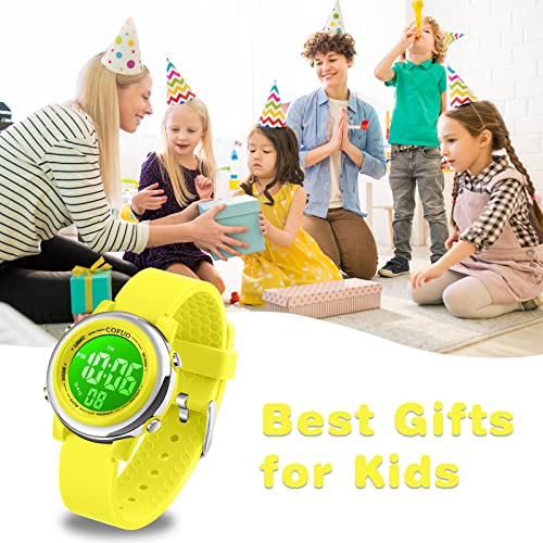 Kids Sport Waterproof LED Digital Wristwatch 100 Deals