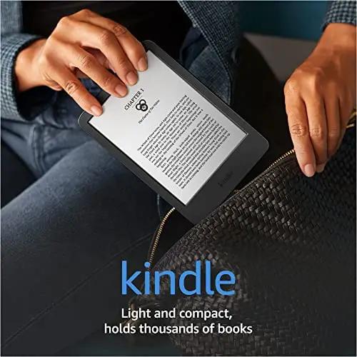 Kindle 6 E-reader, 300 ppi, Black 100 Deals