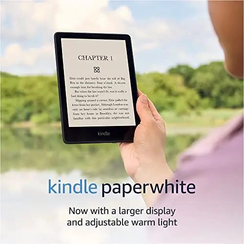 Kindle Paperwhite 6.8 16GB - Adjustable Warm Light 100 Deals