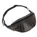 LABANCA Women's Studded Leather Waist Bag Black 100 Deals