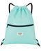 LIVACASA Light Blue Drawstring Backpack Gym Bag 100 Deals