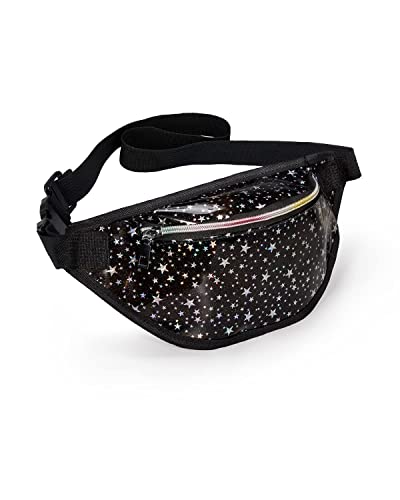 LIVACASA Women's Holographic Clear Fanny Pack 100 Deals