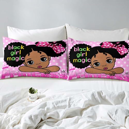 LUVIVIHOME Afro Princess Twin Bedding Set 100 Deals