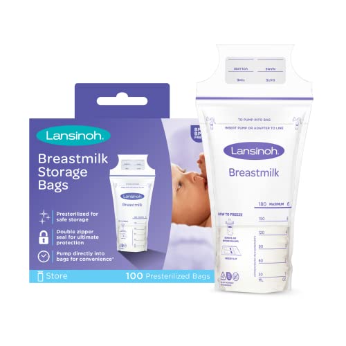 Lansinoh Breastmilk Storage Bags, 100 Count 100 Deals