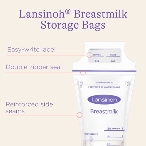 Lansinoh Breastmilk Storage Bags, 100 Count 100 Deals