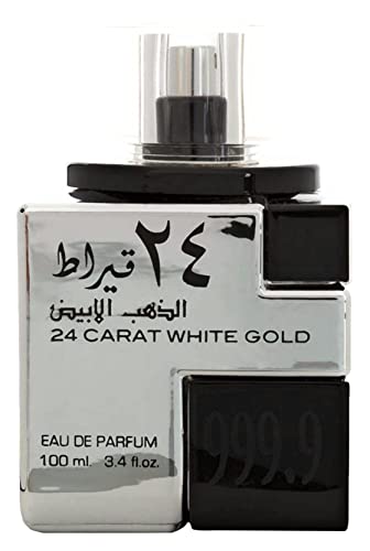 Lattafa 24 Carat White Gold EDP 100ml 100 Deals