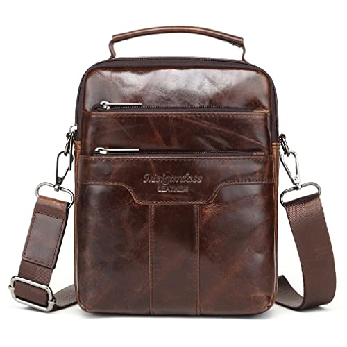 Leather Crossbody Bag for Men Outdoor Travel 100 Deals