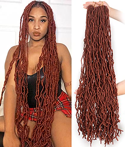 Leeven 36 Inch Copper Red Crochet Hair 100 Deals