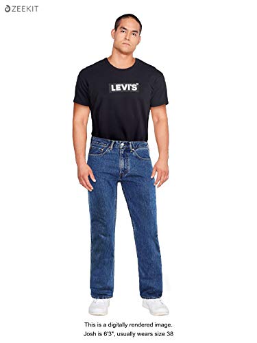 Levi's Men's Regular Fit Jeans, Medium Stonewash 100 Deals