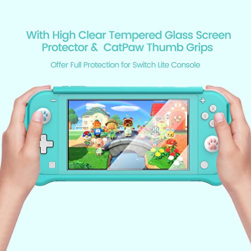 LeyuSmart Switch Lite Protective Case with Screen Protector 100 Deals