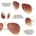 LianSan Bifocal Sunglasses for Outdoor Reading 100 Deals