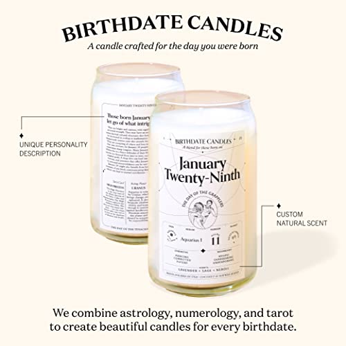 Libra Zodiac Scented Birthday Candle - All-Natural 100 Deals