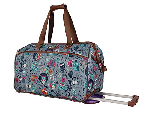 Lily Bloom 22 Inch Duffel Bag with Wheels 100 Deals