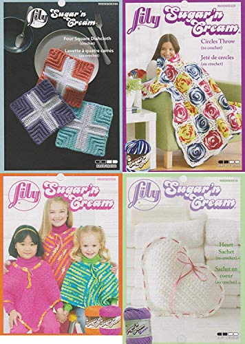 Lily Sugar n' Cream 6 Pack Cotton Yarn Bundle 100 Deals