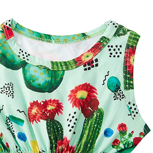 Little Girls Cactus Flower Bodysuit 18-24 Months 100 Deals