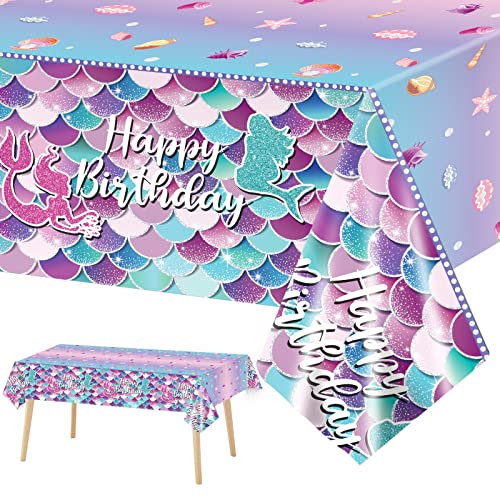 Little Mermaids Princess Table Covers - Under The Sea Theme 100 Deals