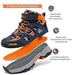 Littleplum Kids Outdoor Hiking Boots Orange Blue 100 Deals