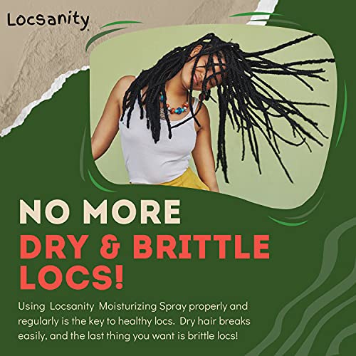 Locsanity Rose Water & Peppermint Loc Spray 100 Deals