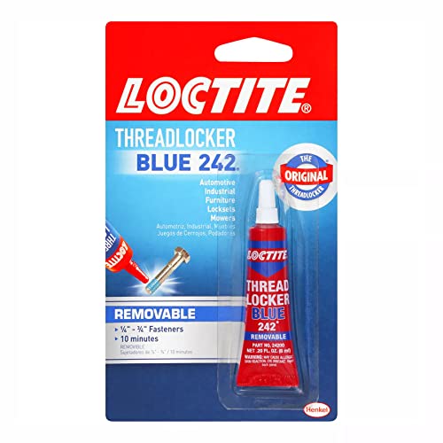 Loctite Threadlocker Blue 242 Nut/Bolt Locker 100 Deals