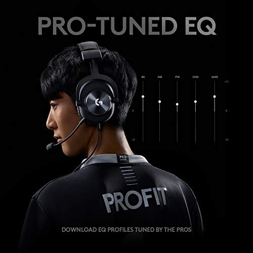 Logitech G PRO X Gaming Headset, Black 100 Deals