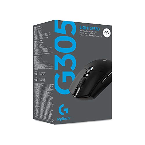 Logitech G305 LIGHTSPEED Wireless Gaming Mouse - Black 100 Deals