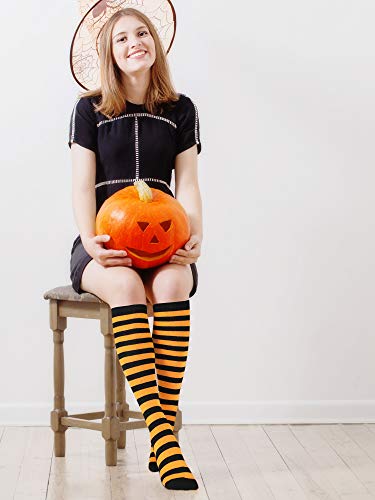 Long Striped Thigh High Halloween Cosplay Socks 100 Deals