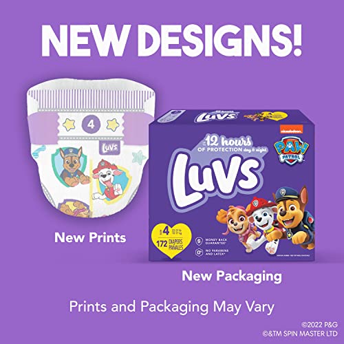 Luvs Diapers Size 5, 172 count 100 Deals