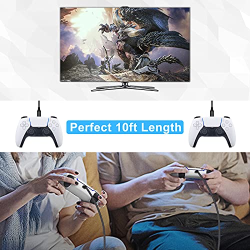 MENEEA 10FT USB C Charger Cable for Gaming Controllers 100 Deals