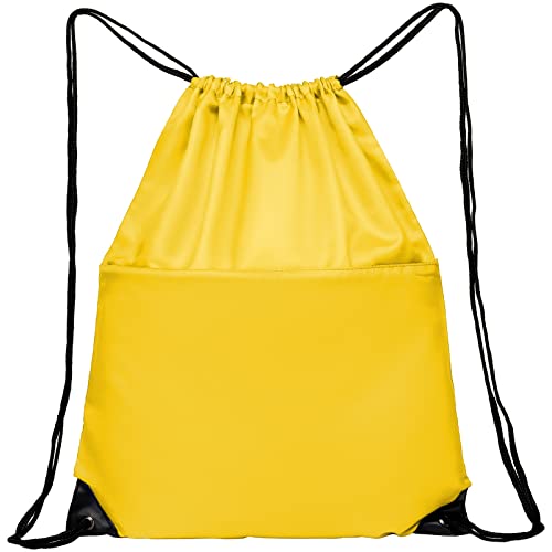 MISSMOON Nylon Drawstring Backpack, Foldable Gym Bag 100 Deals