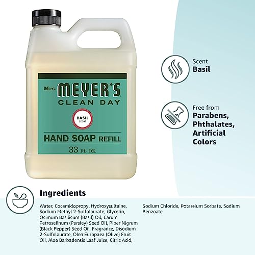 MRS. MEYER'S CLEAN DAY Basil Hand Soap 100 Deals