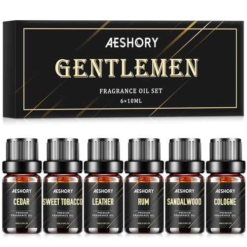 Manly Aromatherapy Set - 6 Essential Oils 100 Deals