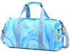 Marble Blue Gym Dance Bag with Shoe Compartment 100 Deals