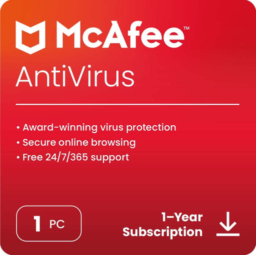 McAfee 2023 Antivirus Protection | 1 PC 100 Deals