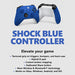 Microsoft Shock Blue Wireless Controller for Xbox 100 Deals