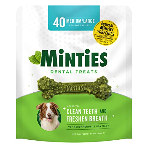 Minties VetIQ Large Dog Dental Chews 100 Deals