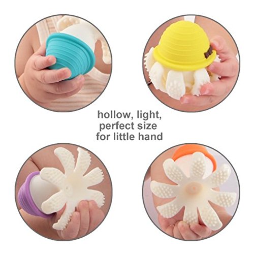 Mombella Octopus Teether: Soft Silicone Baby Toy 100 Deals