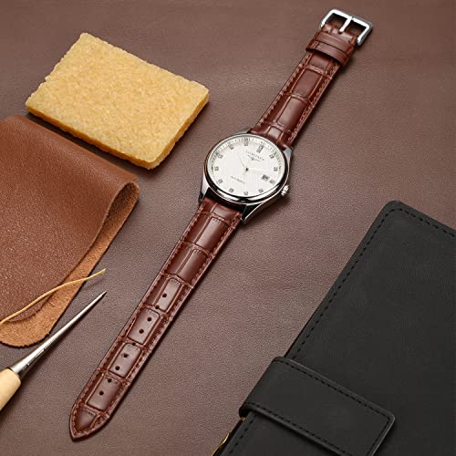 Moran Leather Watch Band Replacement Strap 18mm-24mm 100 Deals