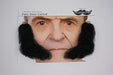 Mustaches Black Adhesive L-Shaped Fake Sideburns 100 Deals