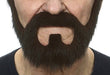 Mustaches Self Adhesive Fake Beard Brown 100 Deals